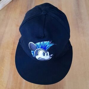 Disney Parks Mickey Mouse Punk Mohawk Boys Hat Cap